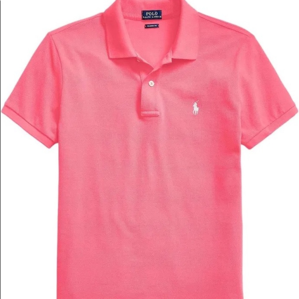 Women’s POLO Ralph Lauren Classic Fit Collared Short Sleeve Shirt Size Medium